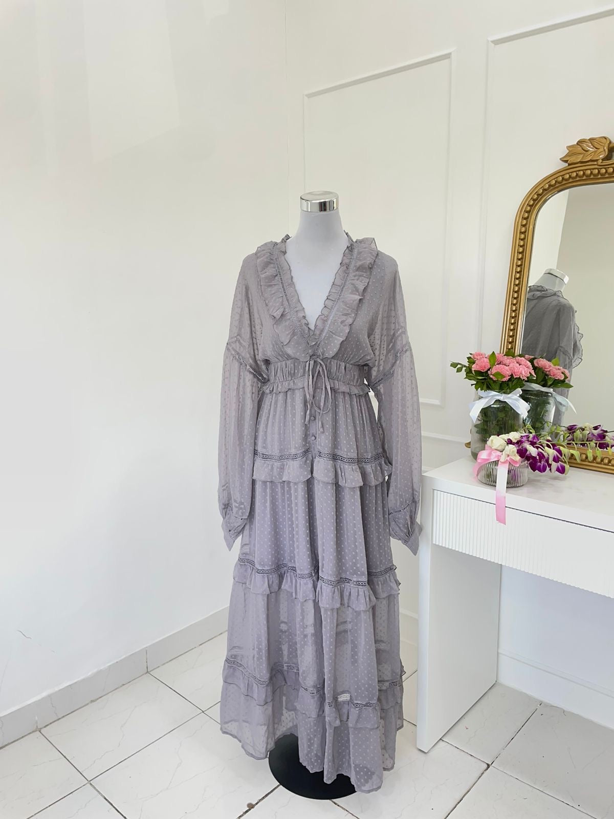 Clara Flowy Dress (S-M)