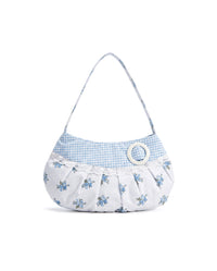 Lucy Shoulder Bag in Blue Floral
