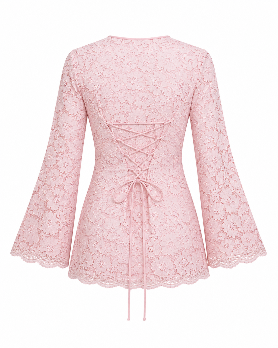 Masakali Farshi Suit Set in Chantilly Lace (2 Piece Set)