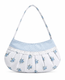 Lucy Shoulder Bag in Blue Floral
