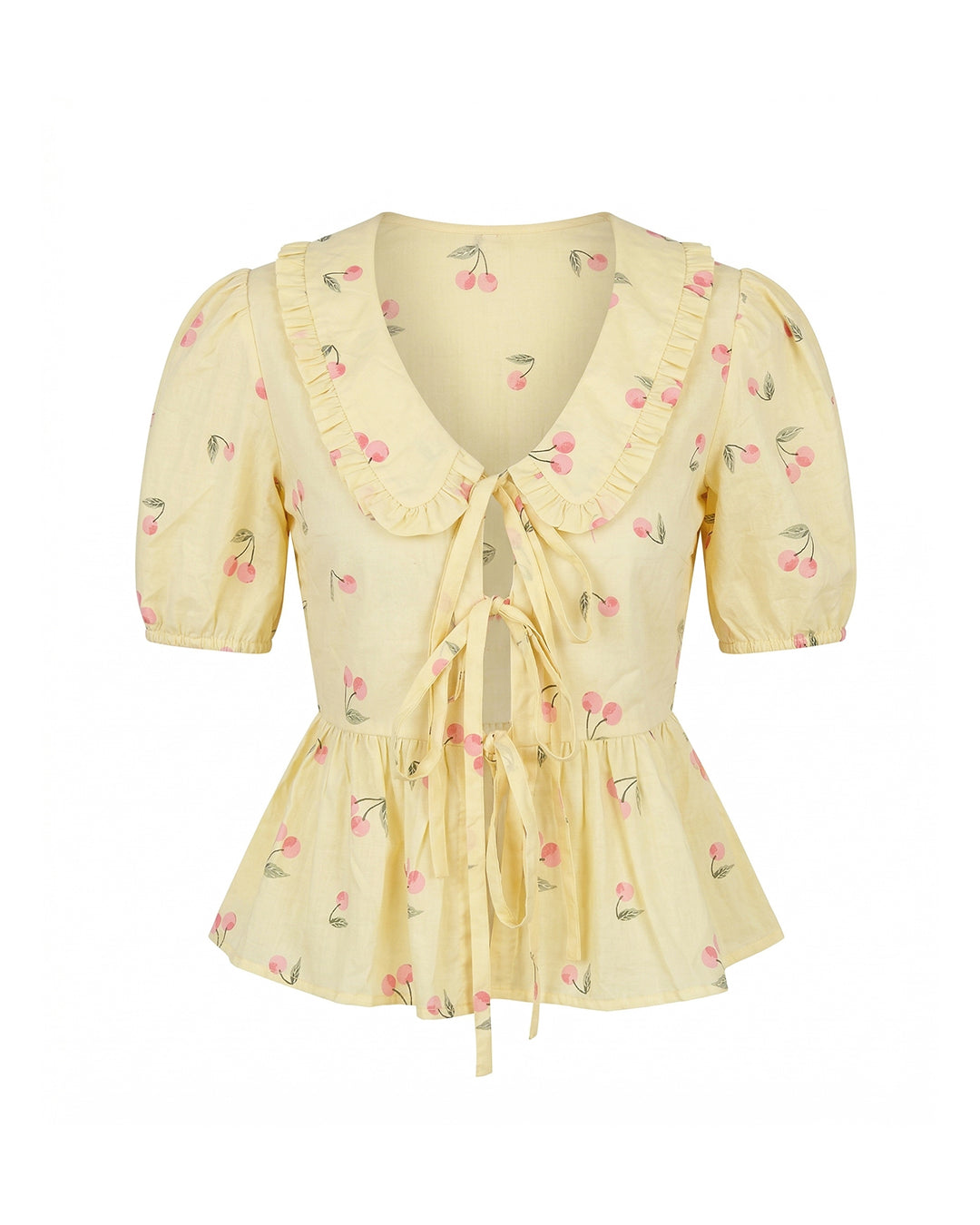 Cherry Peterpan Top