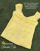 Bambi Top in Butter Yellow
