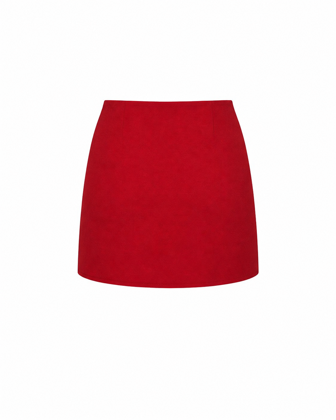 Eleanor Mini Skirt in Crimson
