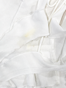 Juliette Ruffle Top in White - SAMPLE