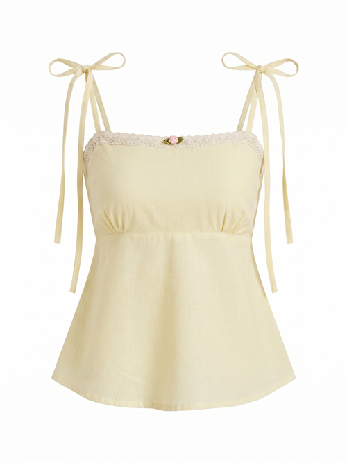 Lucy Top in Butter Yellow