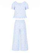 Sleepy Girl Cherry Set in Blue