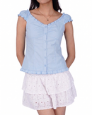 Bambi Top in Light Blue