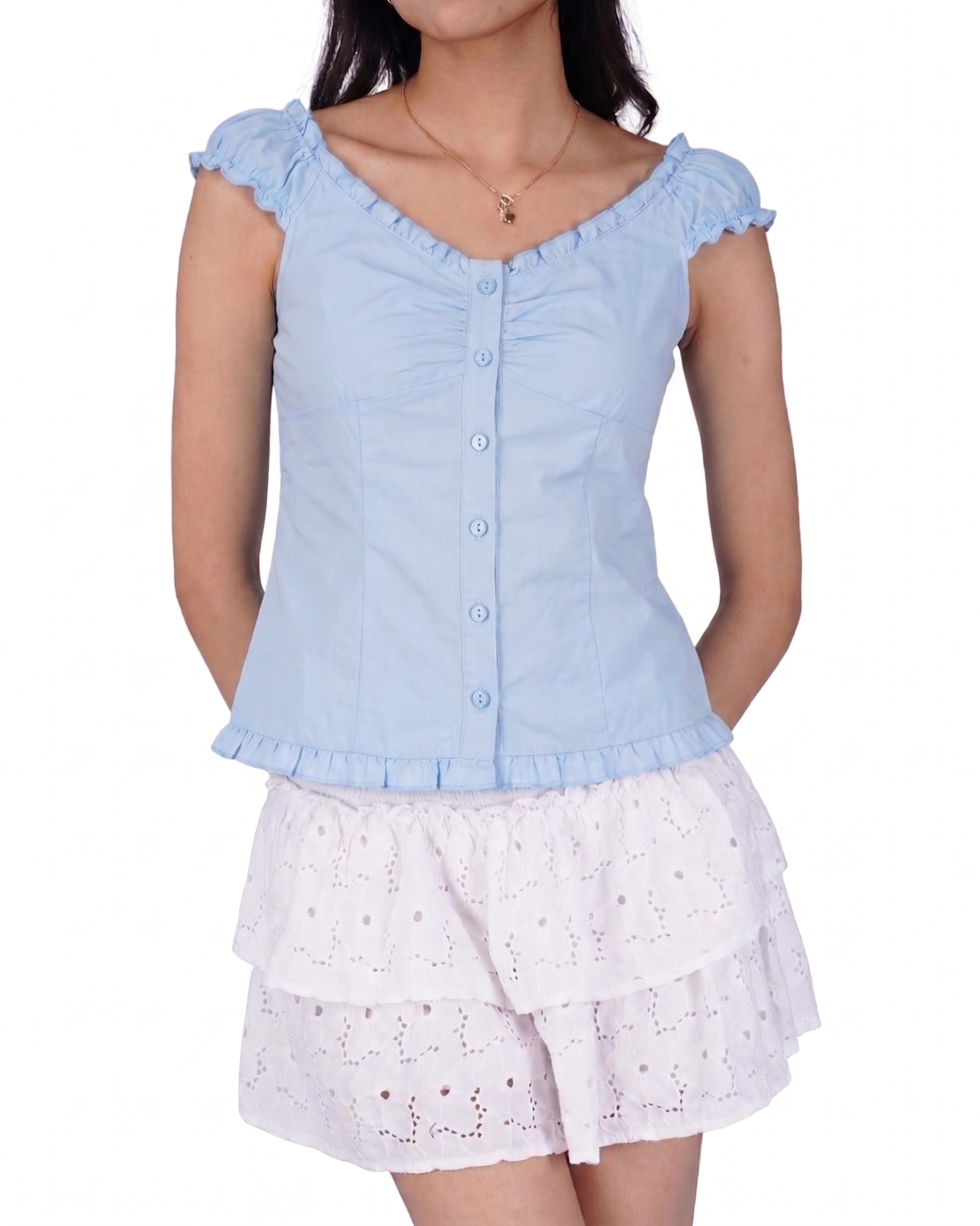 Bambi Top in Light Blue