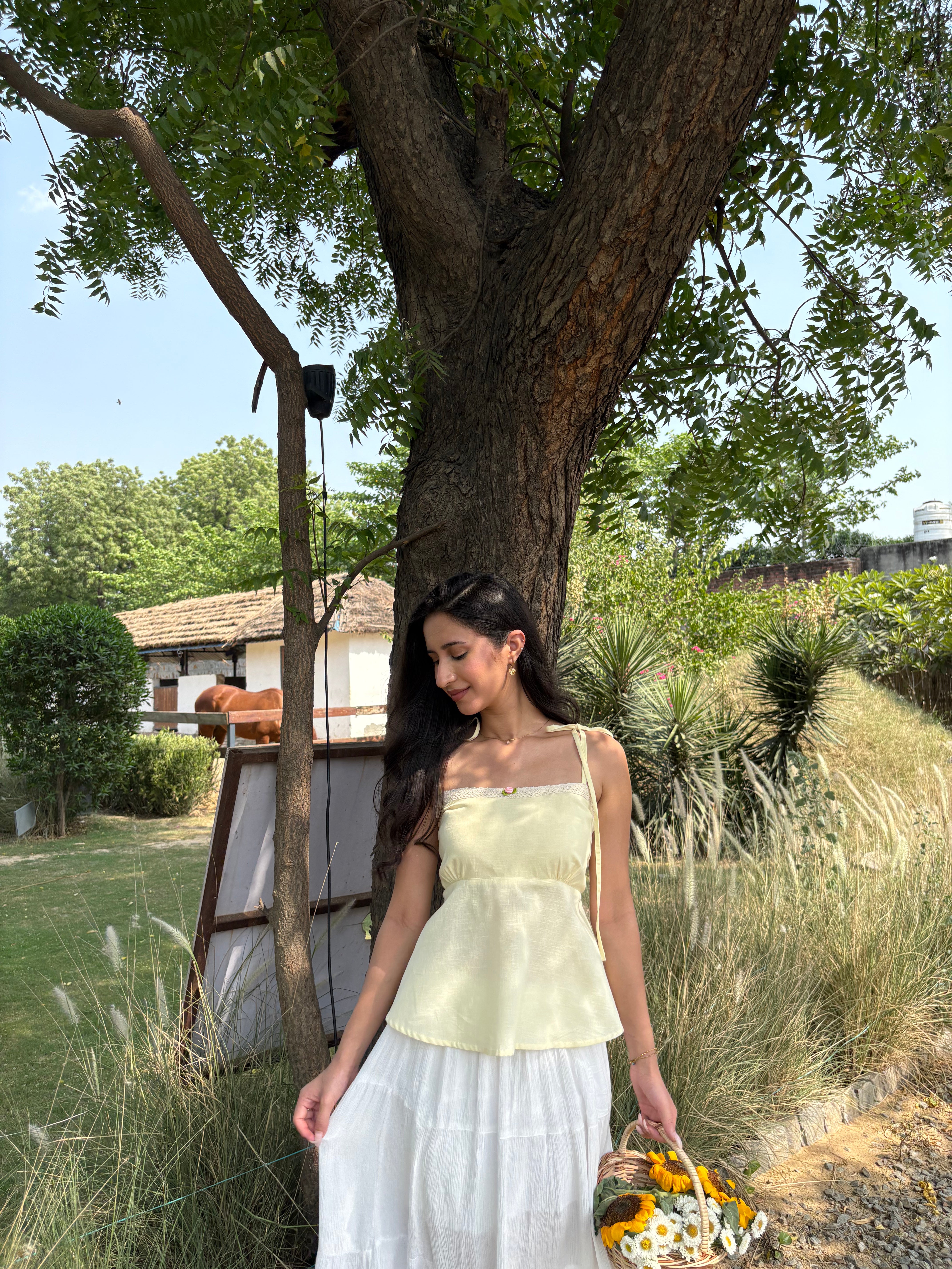 Lucy Top in Butter Yellow