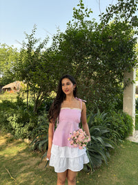 Lucy Top in Pink Gingham