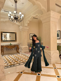 Pari Suit Set in Deep Green