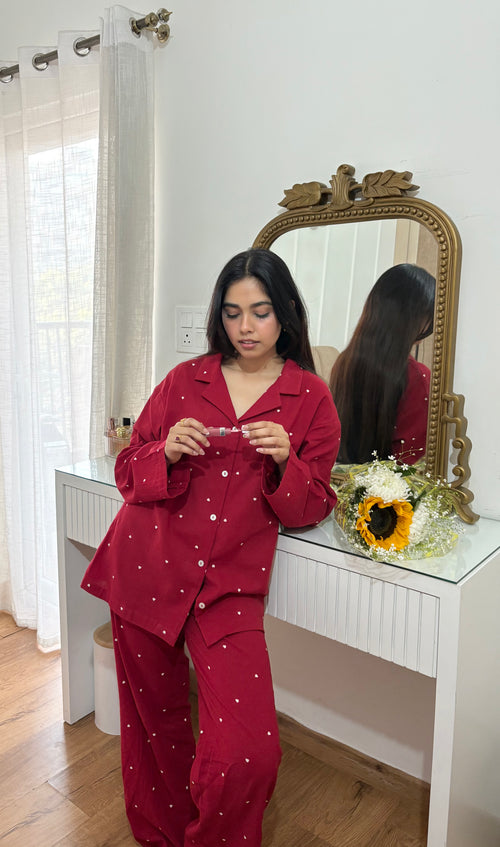 Amour Night Suit Set