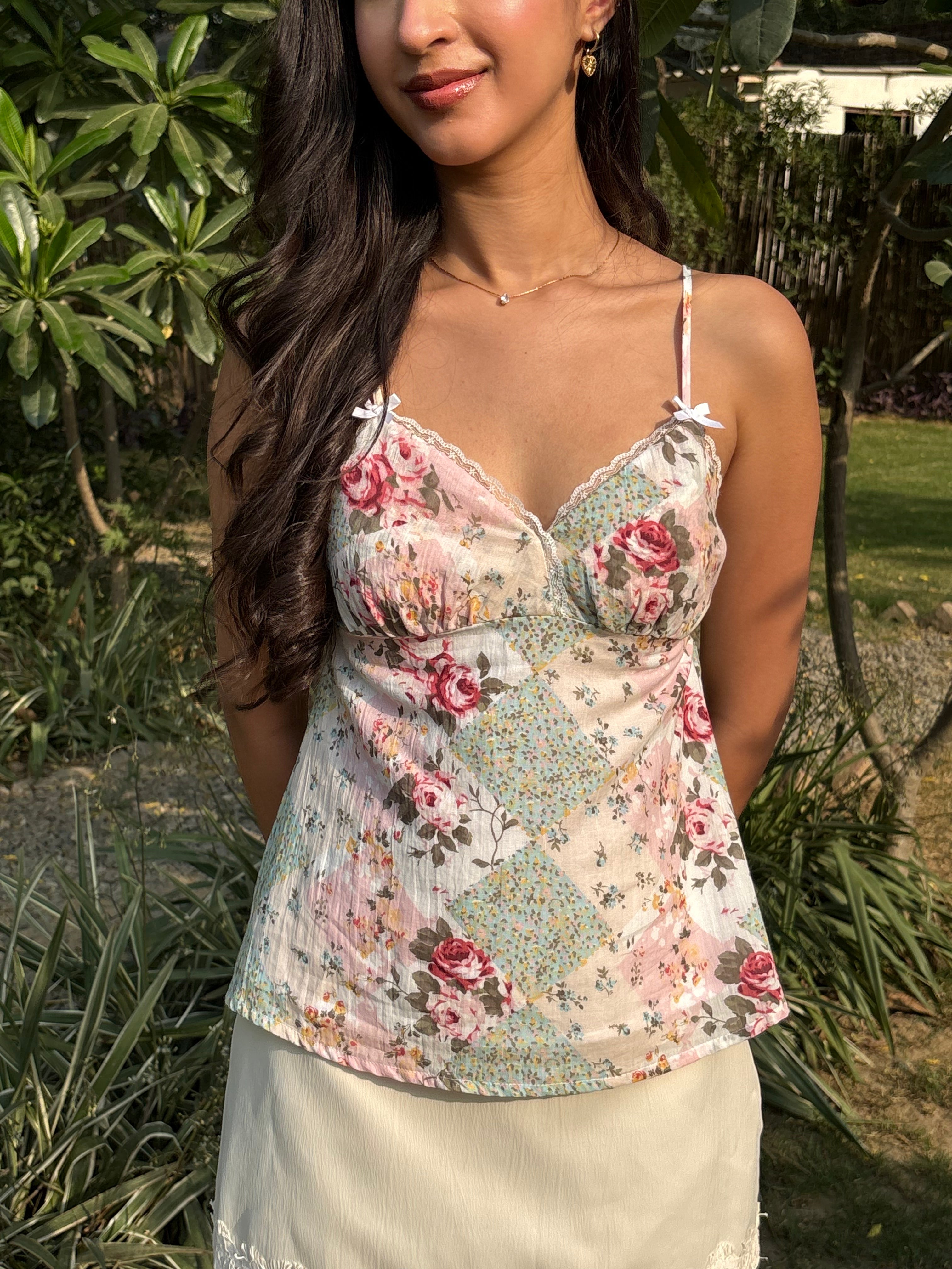 Belly Top in Pink