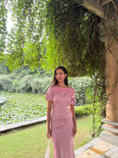 Camille Lace Top in Blush