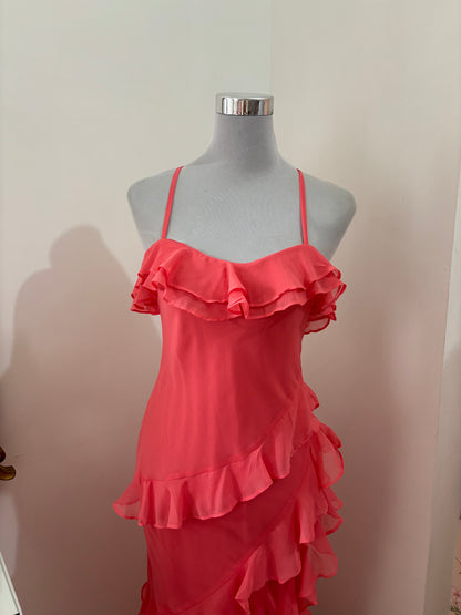 Poppy Ruffle Dress (M-XL)