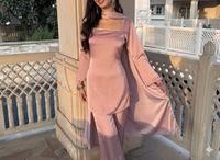 Noor Suit Set in Blush