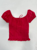 Isabelle Top in Red