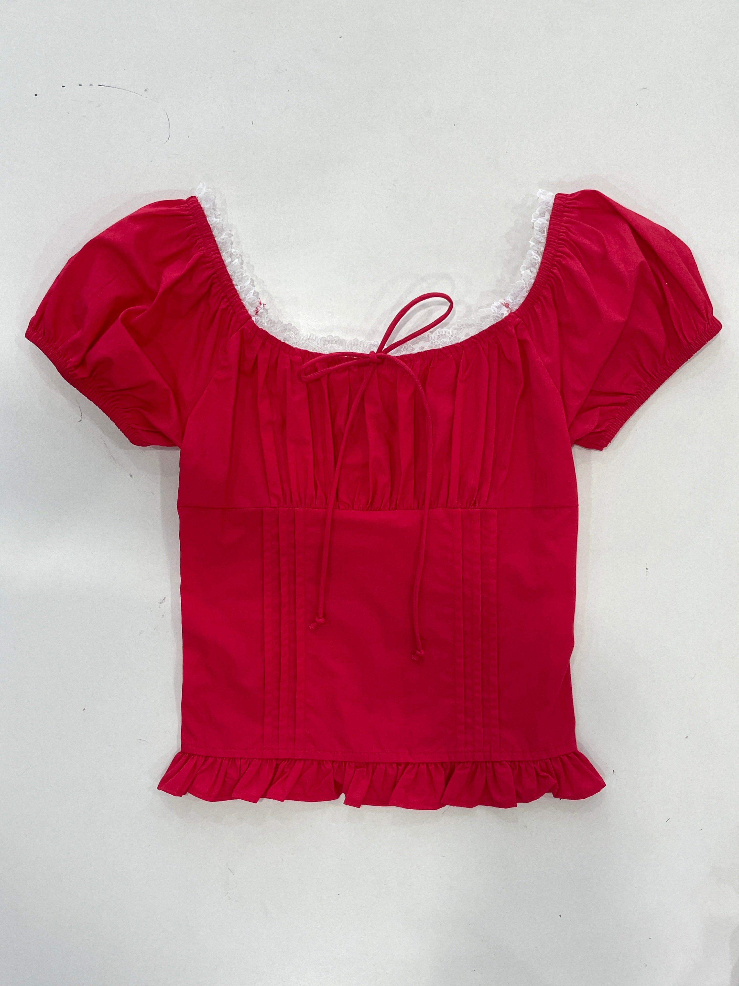 Isabelle Top in Red