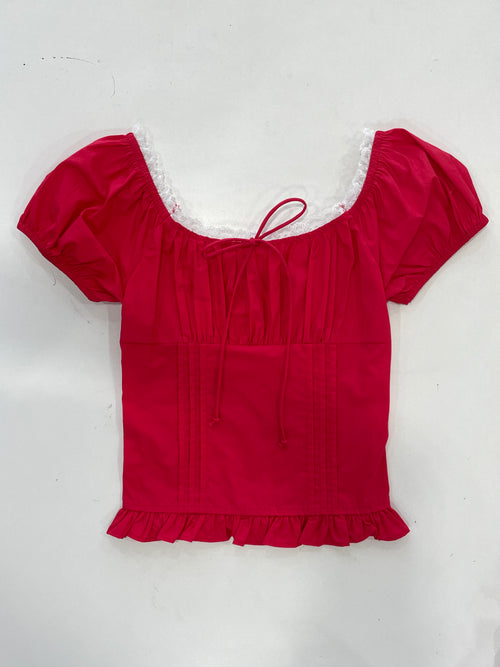 Isabelle Top in Red