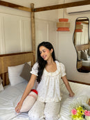 Sleepy Girl Cherry Set in Cream