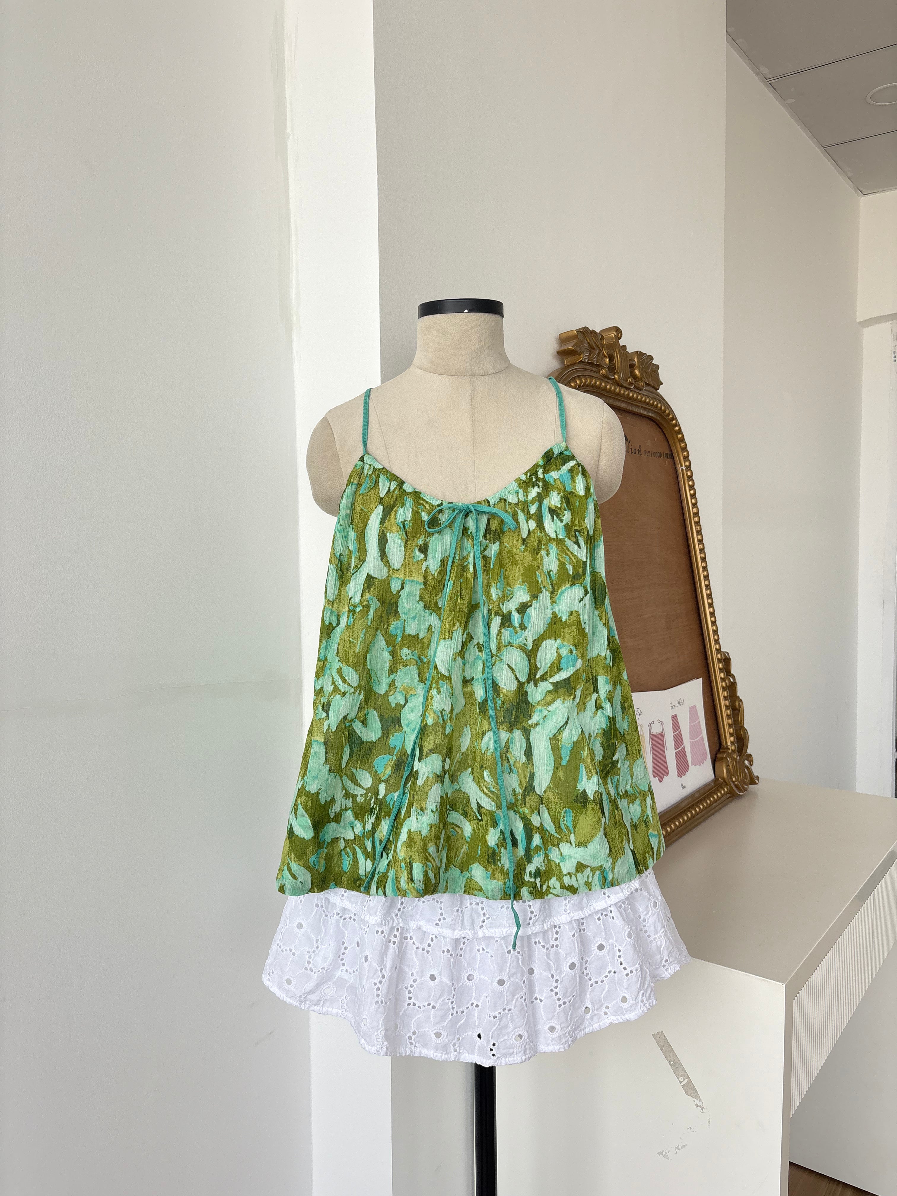 Flowy Green Top - REVIVED FINDS