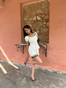 Daydream Bow Top in Polka Dot