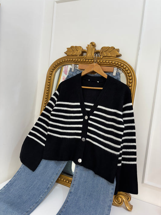 Esme Striped Cardigan (XS-XL)