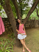 Bambi Top in Red Gingham
