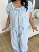 Sleepy Girl Cherry Set in Blue