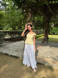 Bambi Top in Butter Yellow