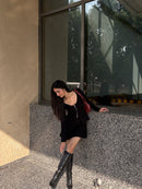 Celine Knit Set in Black