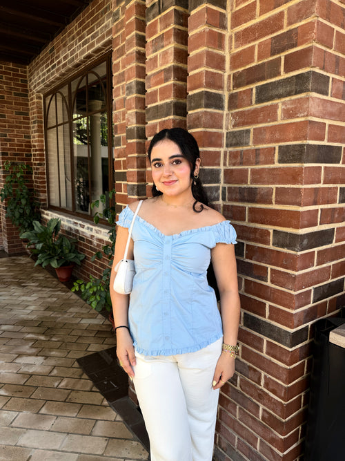 Bambi Top in Light Blue