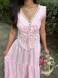Juliette Top in Light Pink