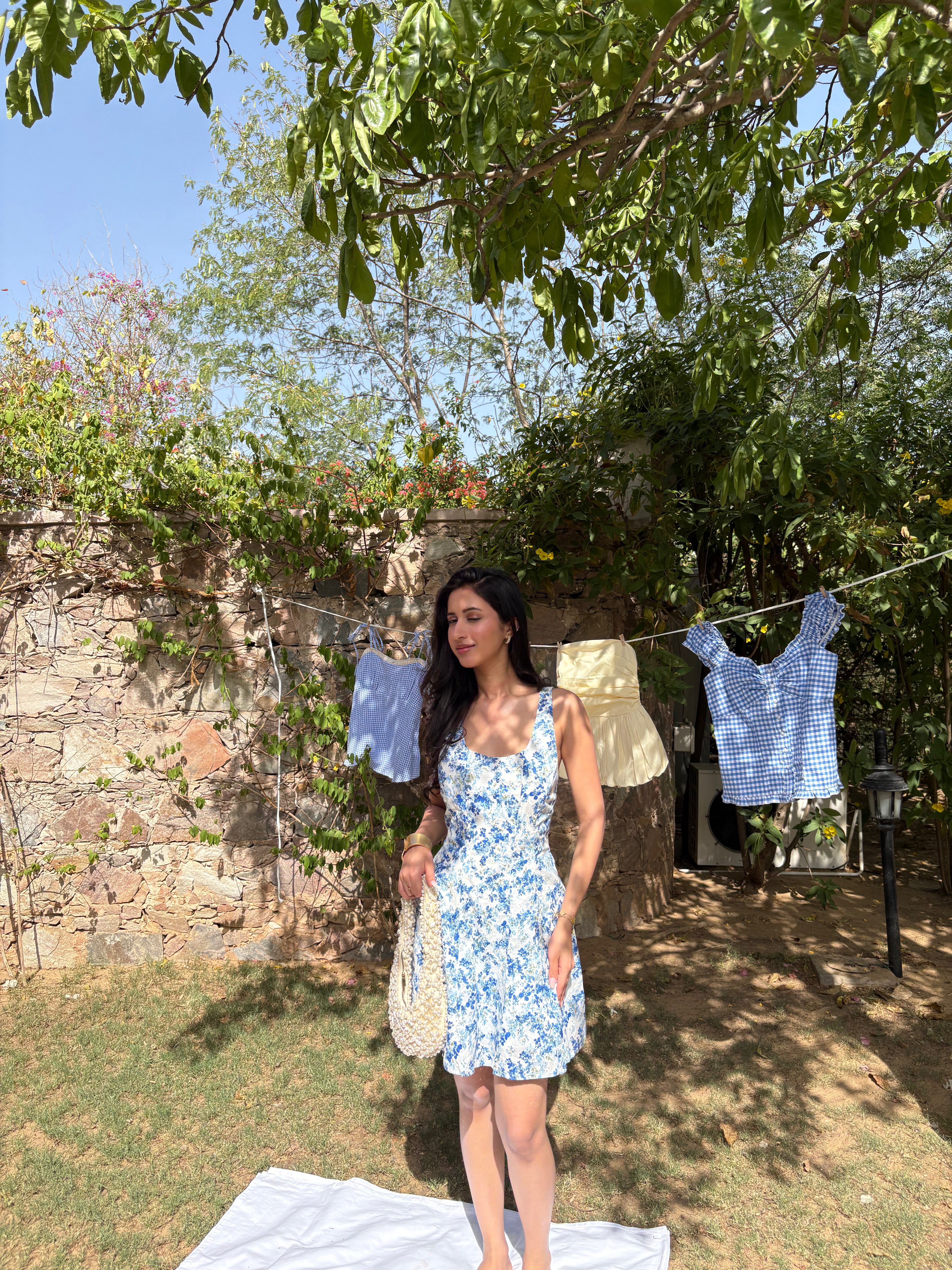 Belle Eyelet Corset Dress (S-XL)