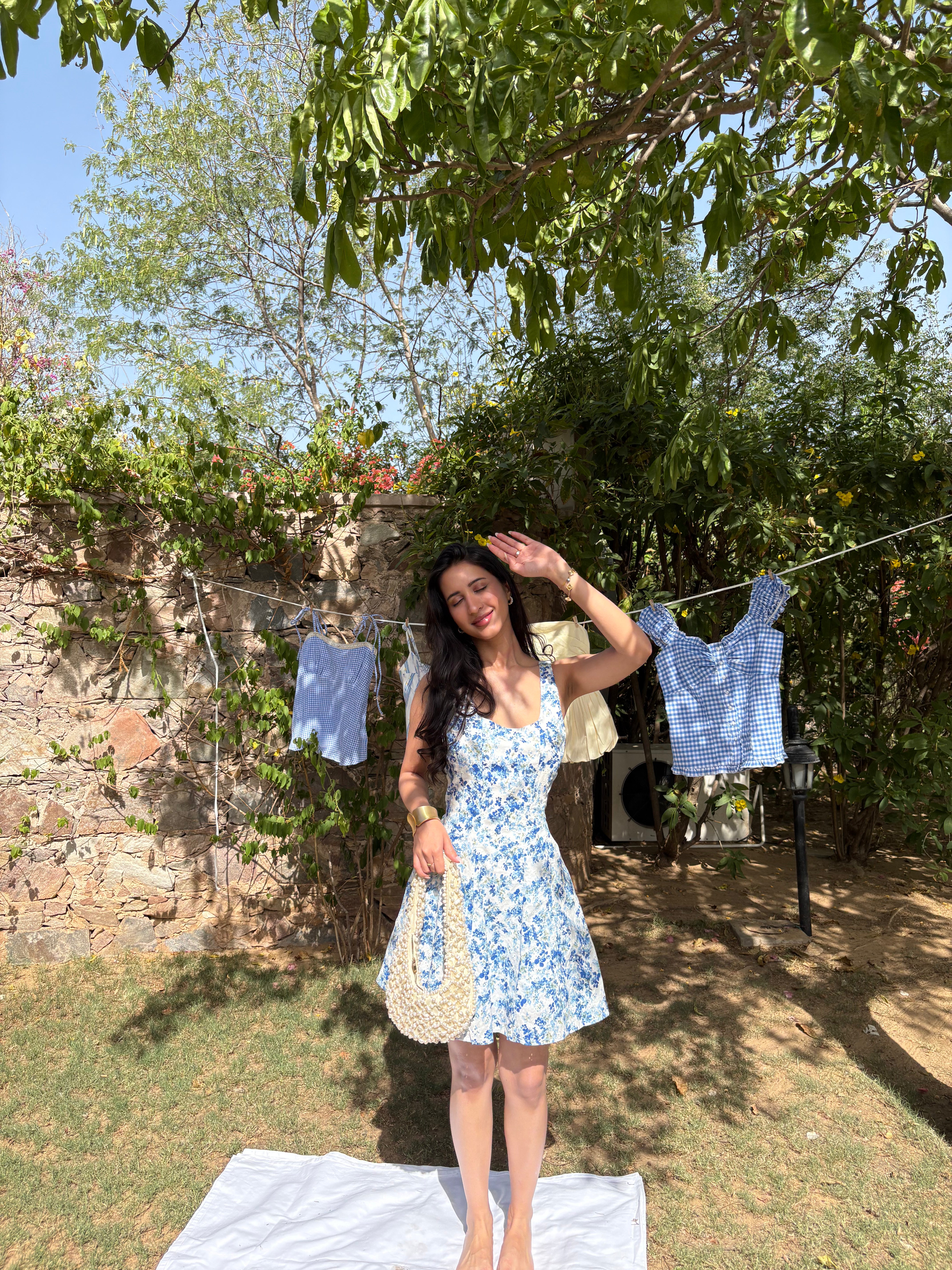 Belle Eyelet Corset Dress (S-XL)