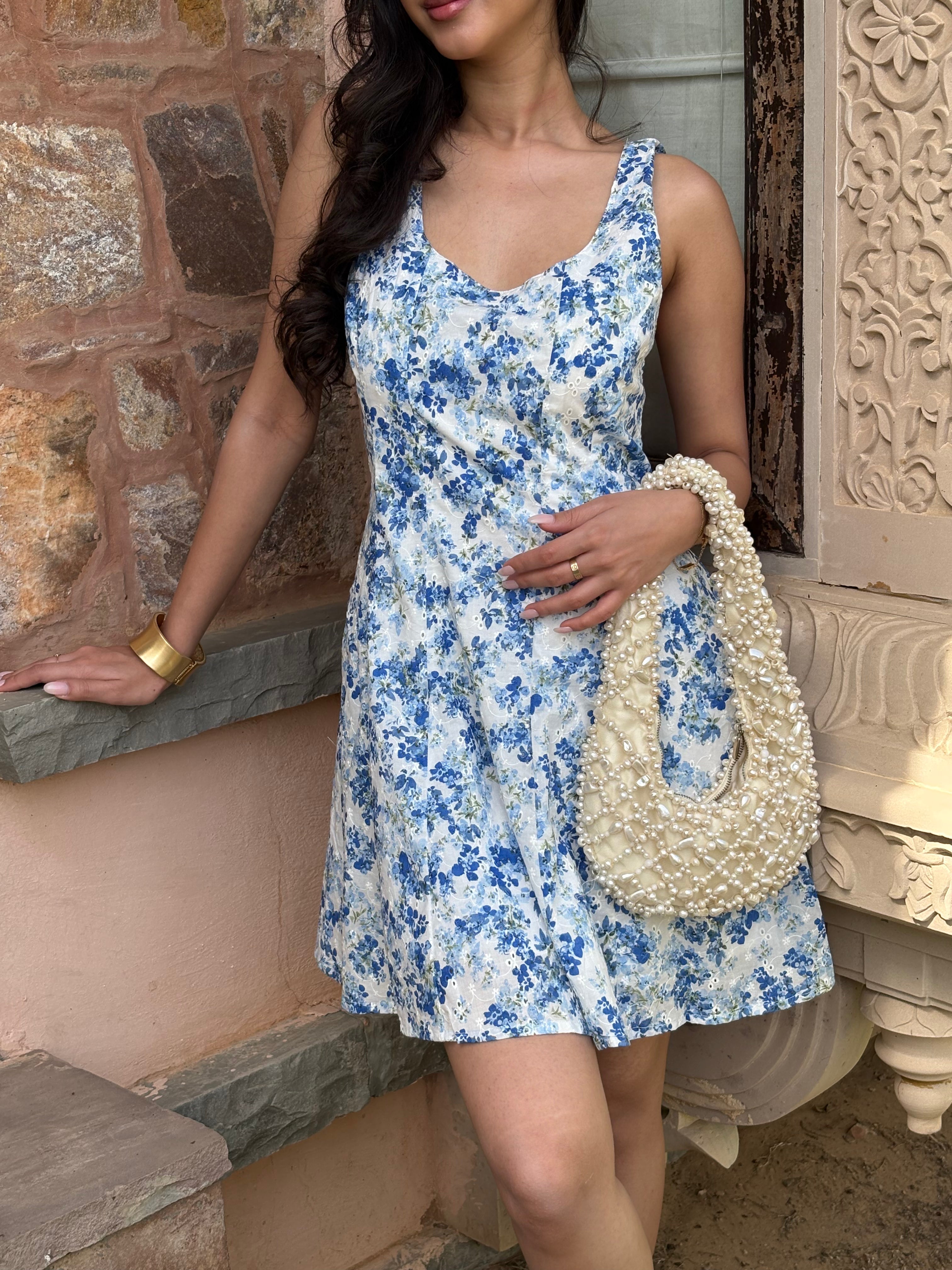 Belle Eyelet Corset Dress (S-XL)