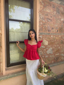 Crimson Sweetheart Top (S-XL)