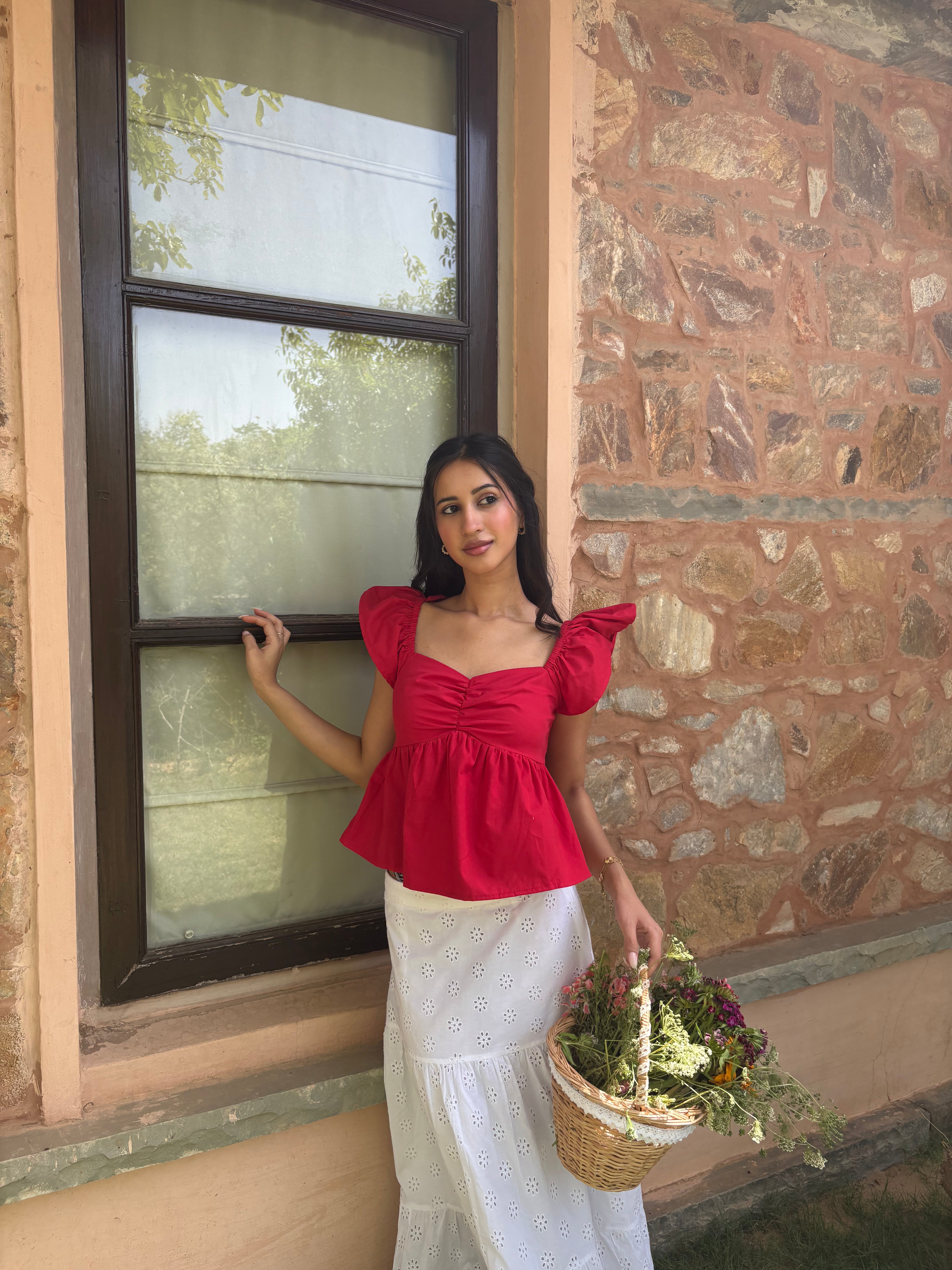 Crimson Sweetheart Top (S-XL)