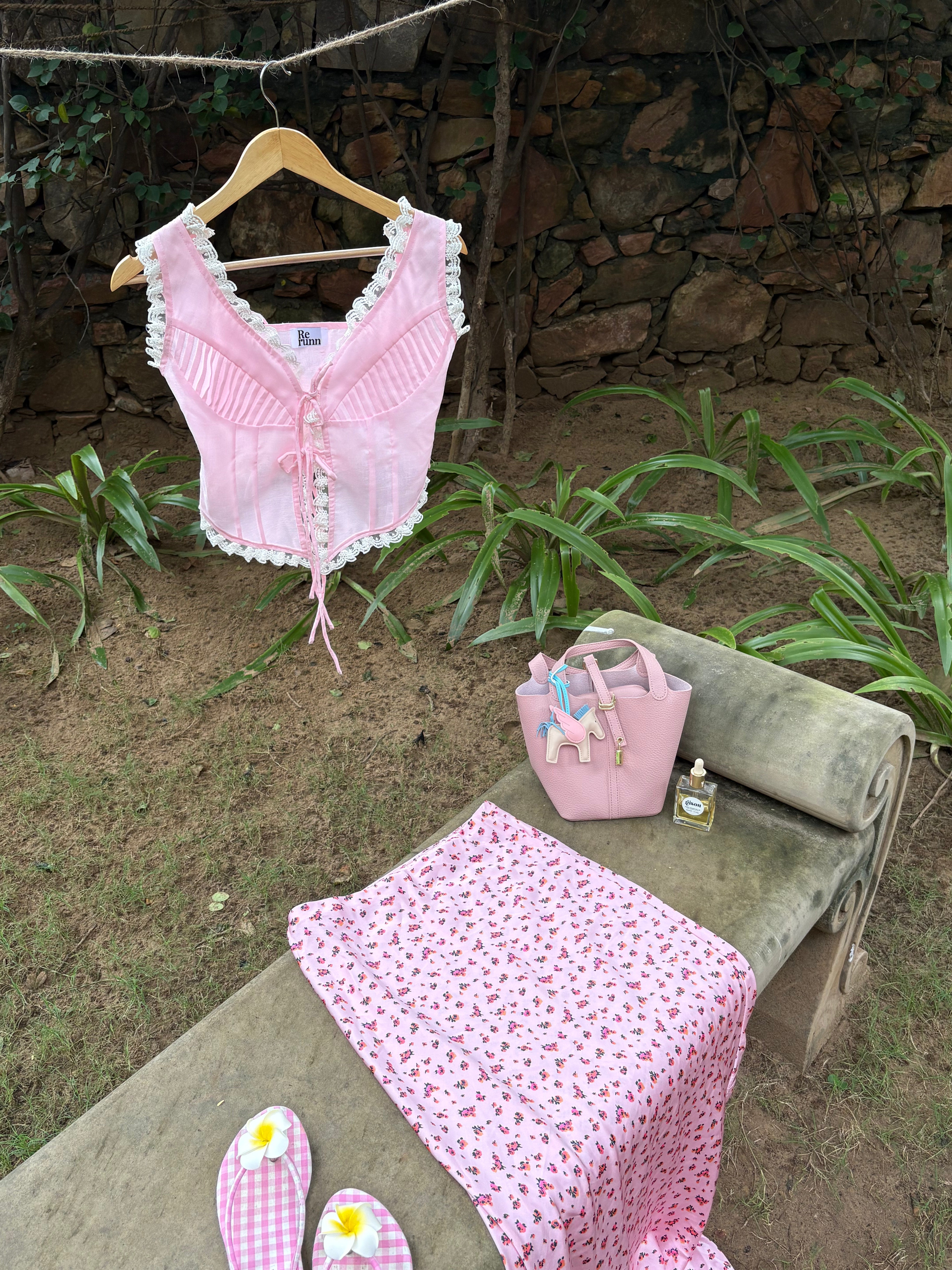 Juliette Top in Light Pink
