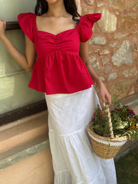 Crimson Sweetheart Top (S-XL)