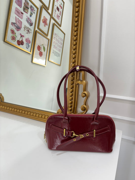 Vivienne Bag in Burgundy