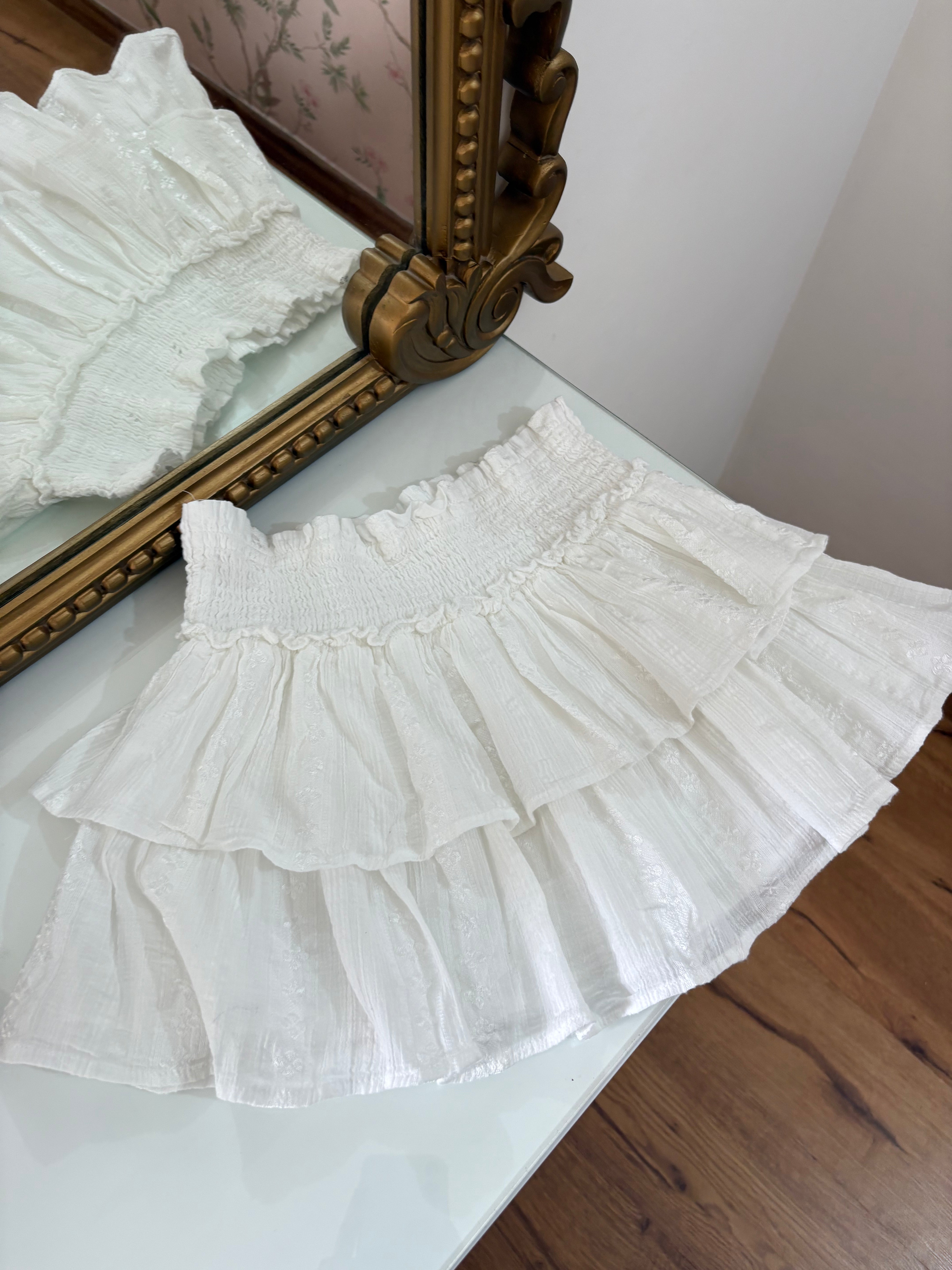 Bella Skort in White (24-32)