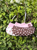 Lucy Bag in Brown Polka Dot-PREORDER