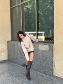 Softest Oversized Pullover in Beige