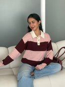 Cutest Striped Collared Knit