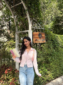 Softest Knit Zipper in Blush