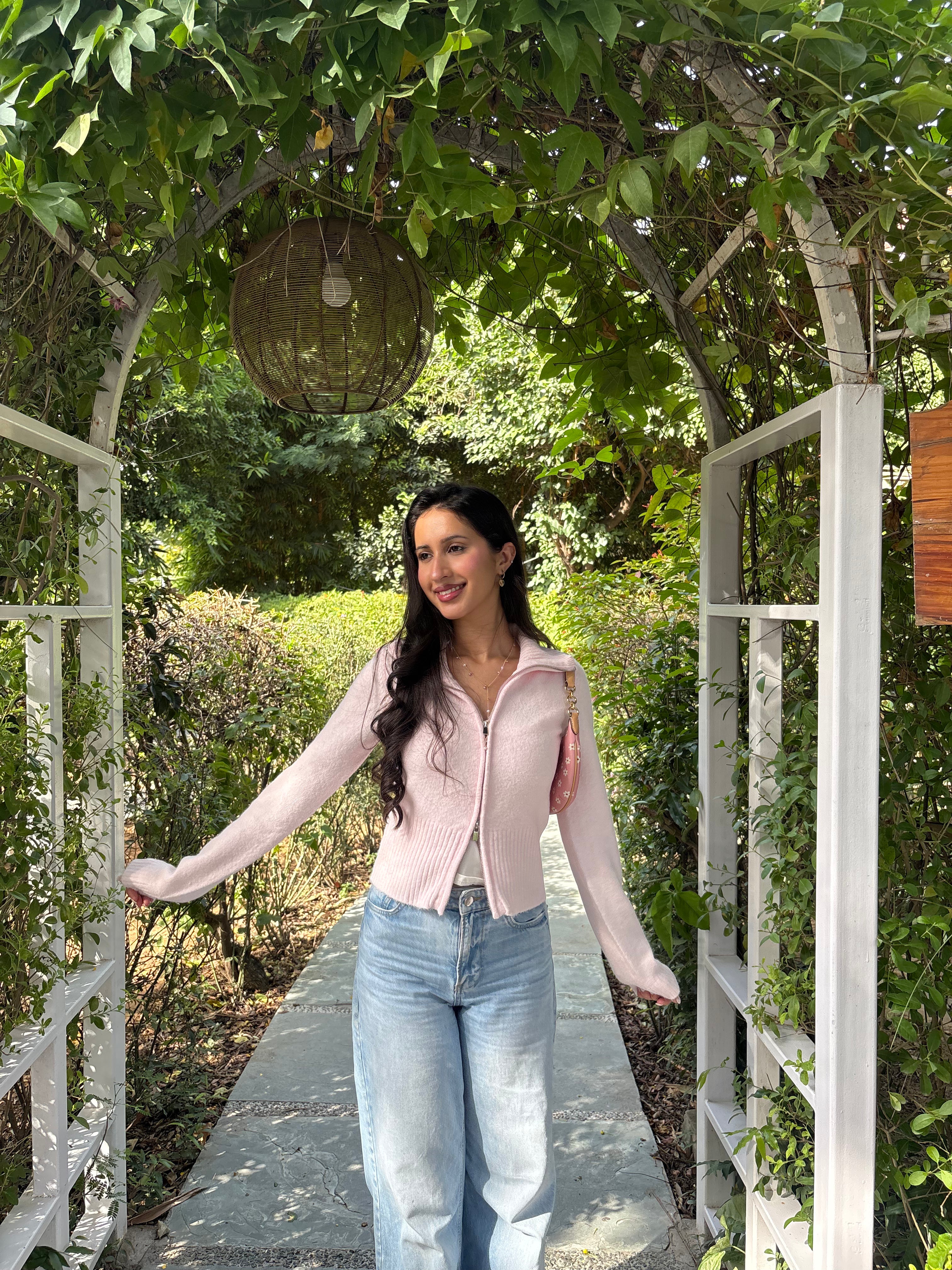 Softest Knit Zipper in Blush