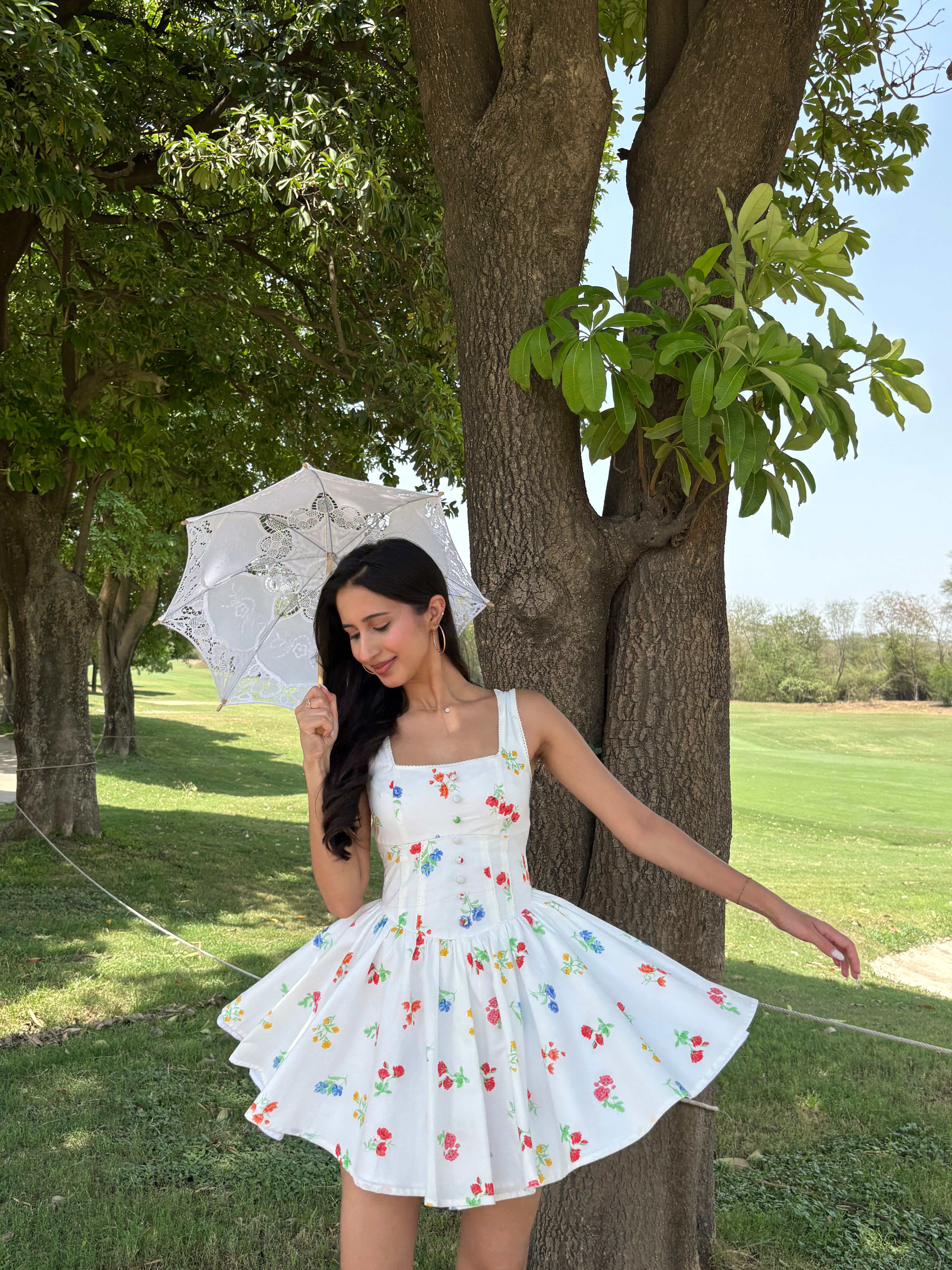 Aurora Princess Dress in Floral