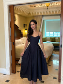 Rosalina Corset Princess Dress in Navy