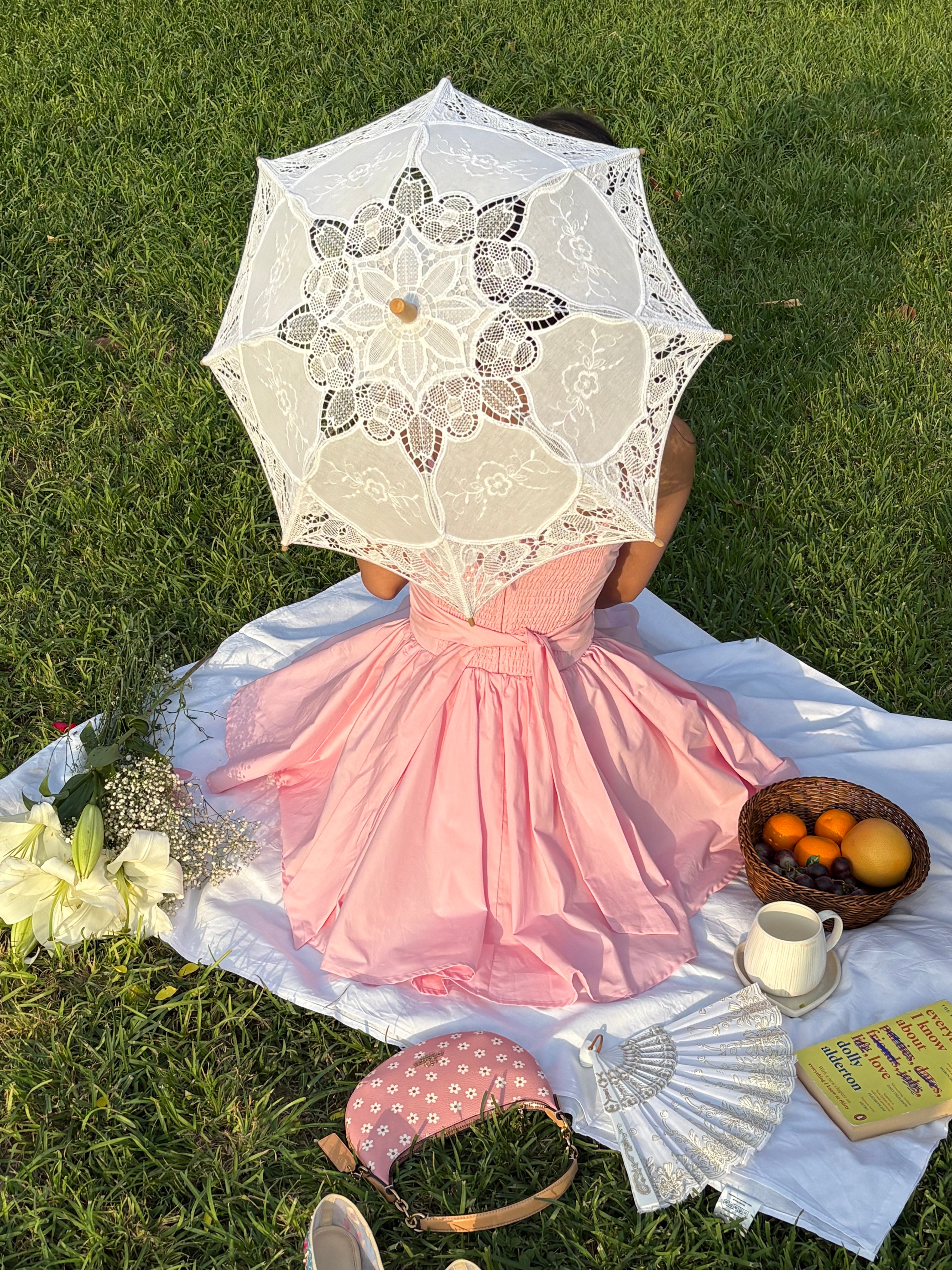 Aurora Princess Dress in Blush
